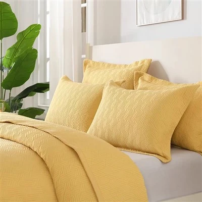 Set Quilt Kapas Sulam Padat
